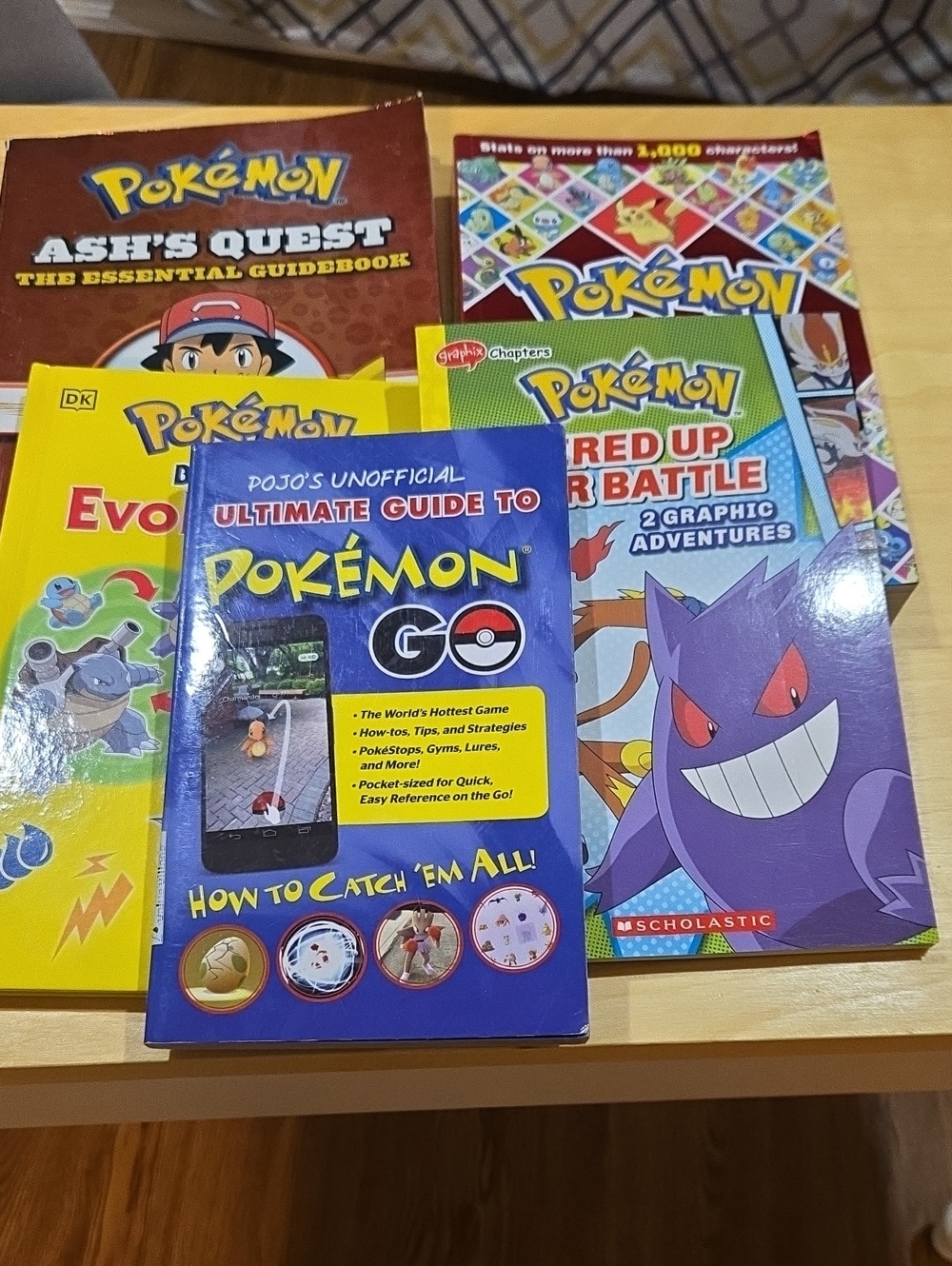 Assorted Pokemon Books